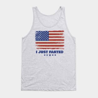 I Farted - Long Live America Tank Top